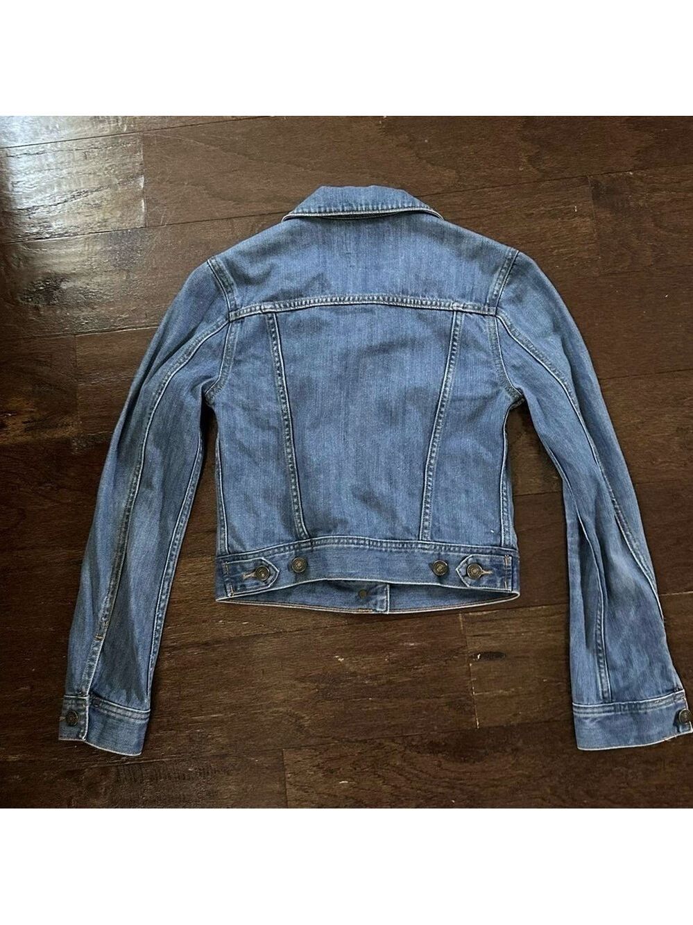 Aritzia Talula blue Denim jacket size XS-EUC Retail $125 - Picture 9 of 13